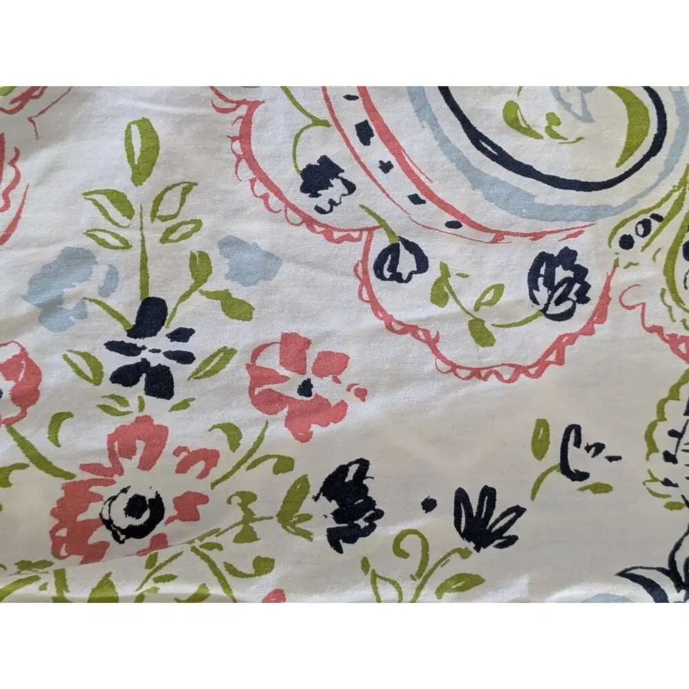 Hearts And Blue Check Reversible Duvet Cover 90 x 80